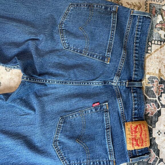 Levi’s 505 Men’s Jeans Straight Leg Denim Size 34 X 30 - Picture 6 of 10